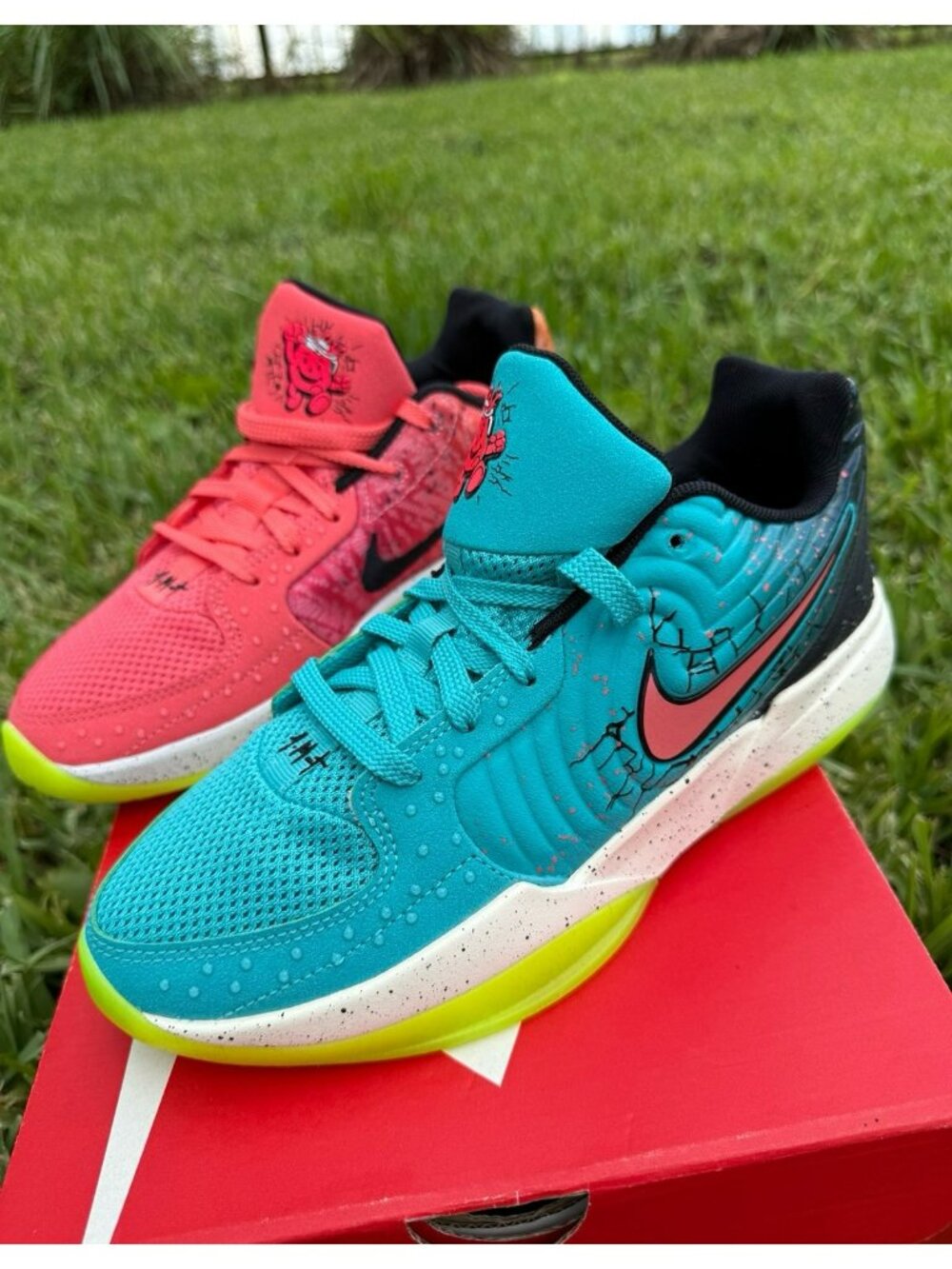 7Y | 8.5 WOMEN’S Nike Ja 2 Kool-Aid Mixed Berry IF3948-800 GS MULTICOLOR